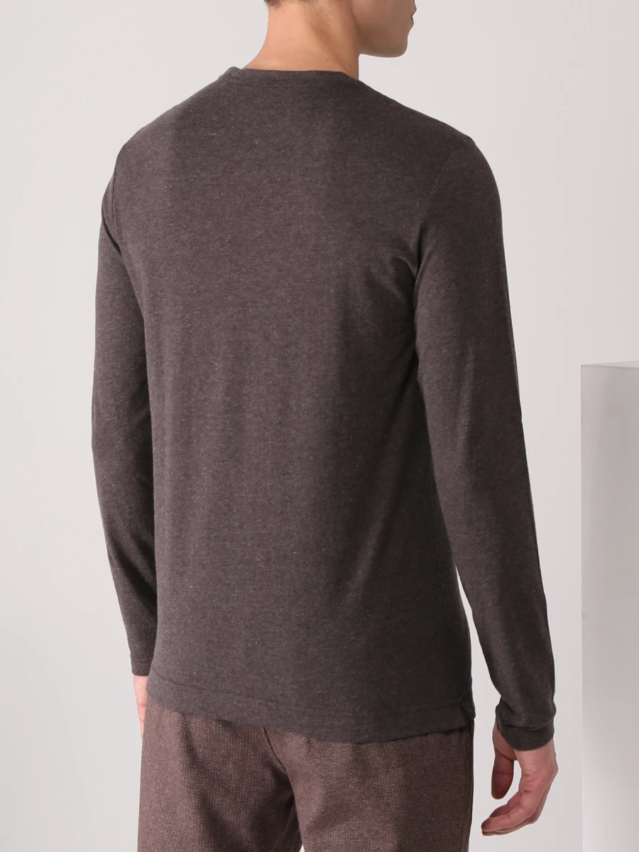 Лонгслив из хлопка и кашемира