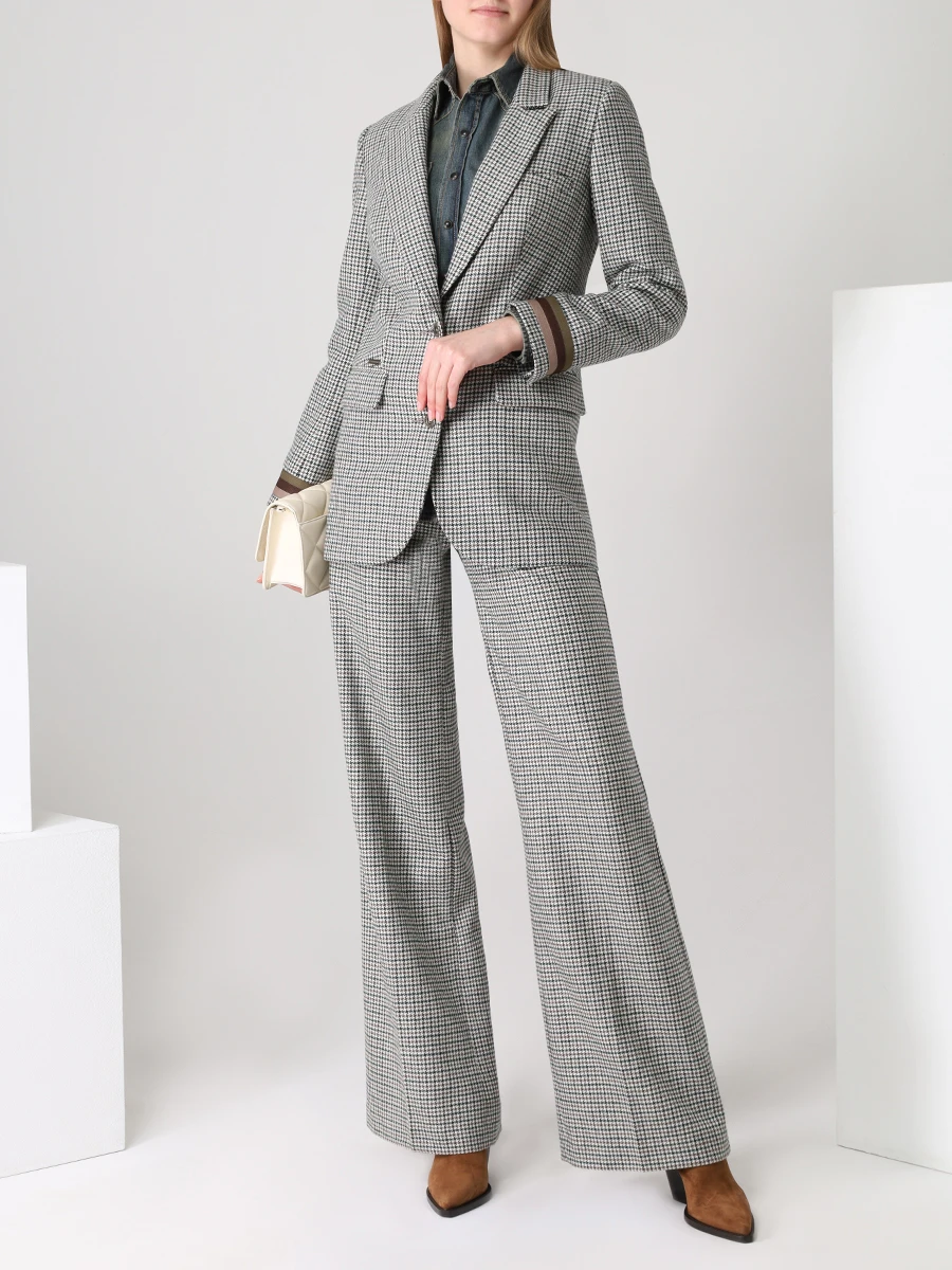 Брюки шерстяные