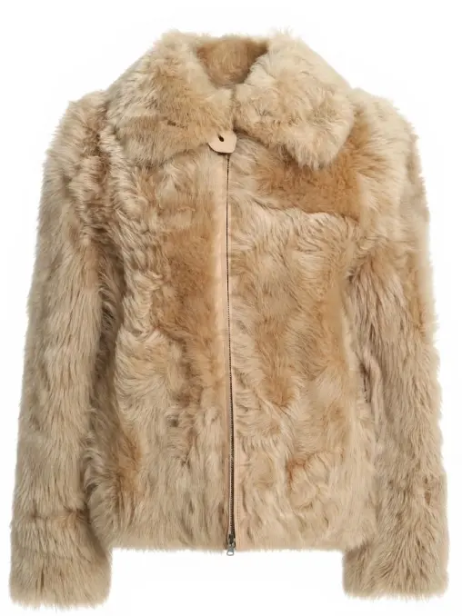 Полушубок двусторонний из овчины Chaz LORO PIANA