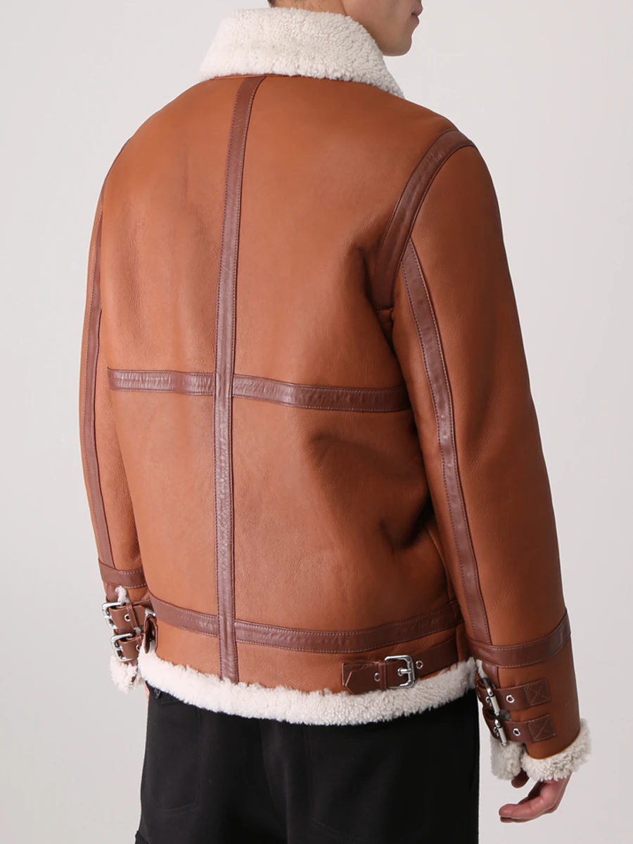 Дубленка укороченная из овчины