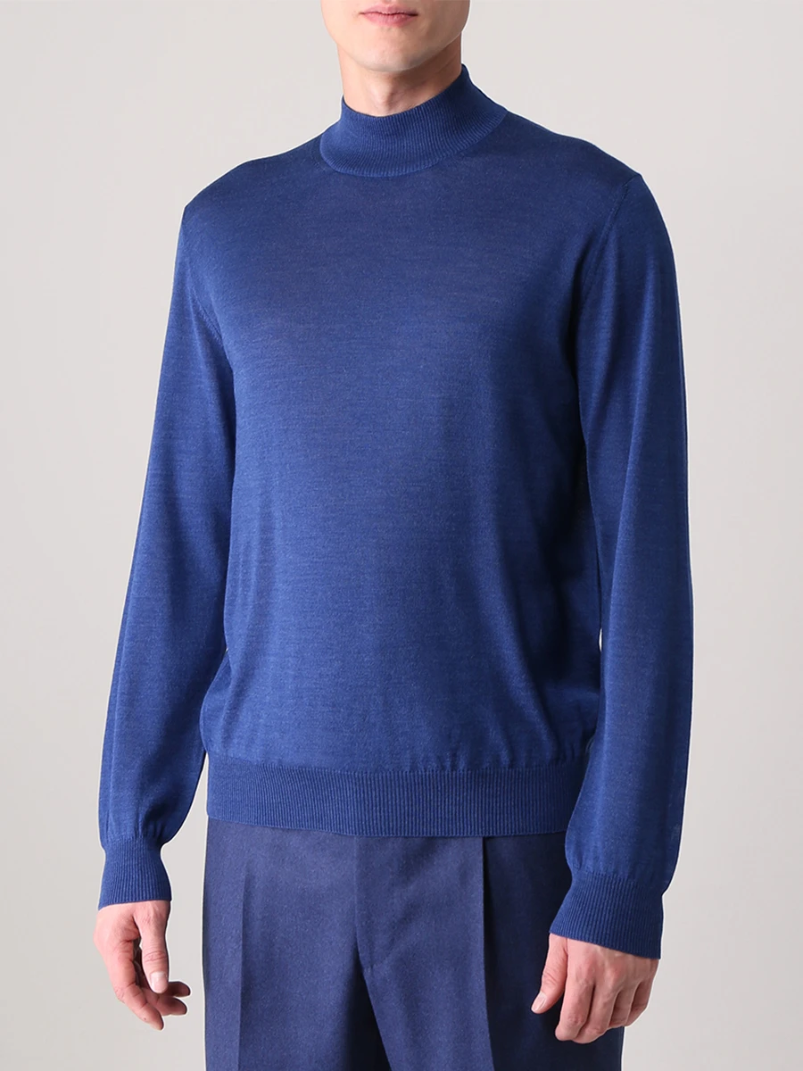 Джемпер из шерсти и шелка