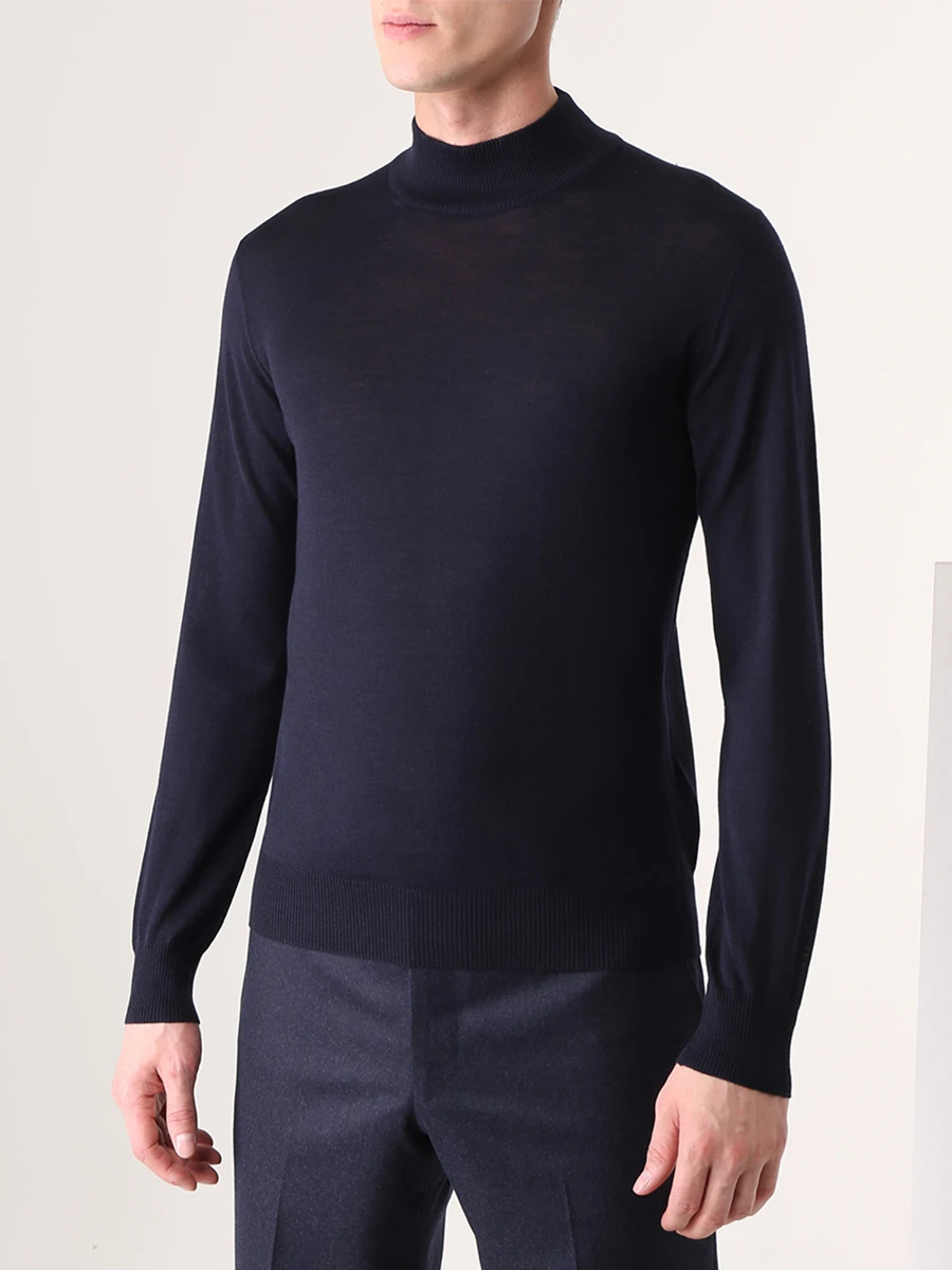 Джемпер из шерсти и шелка