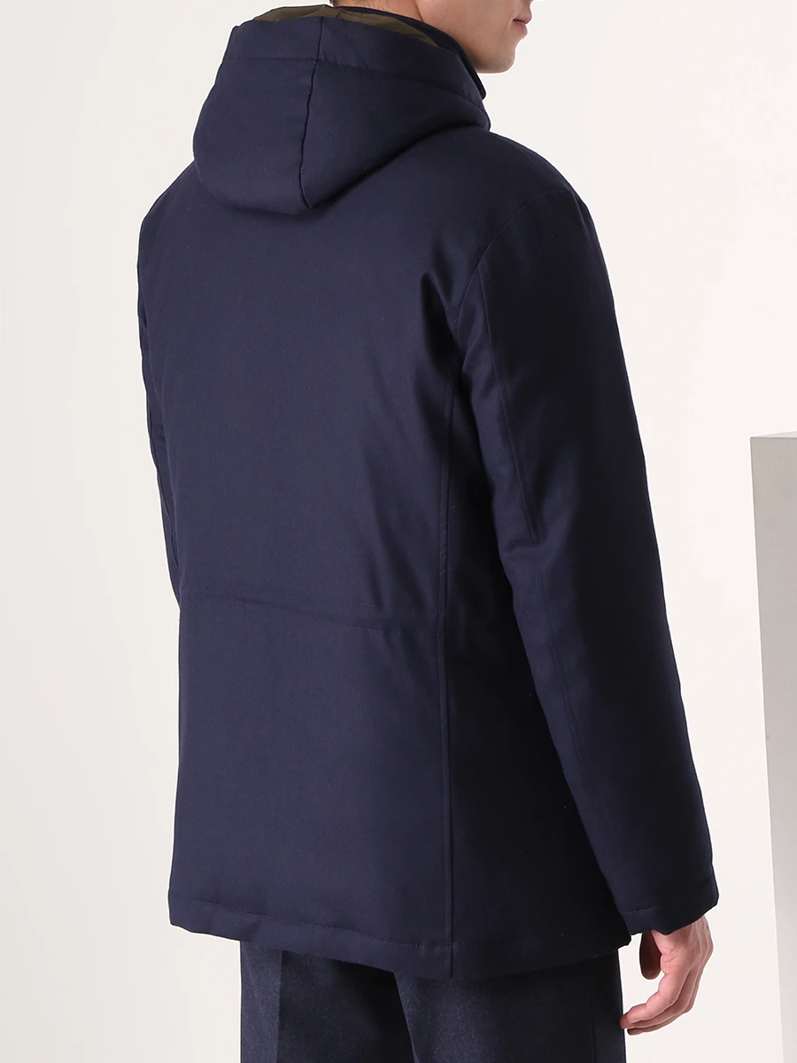 Куртка пуховая шерстяная