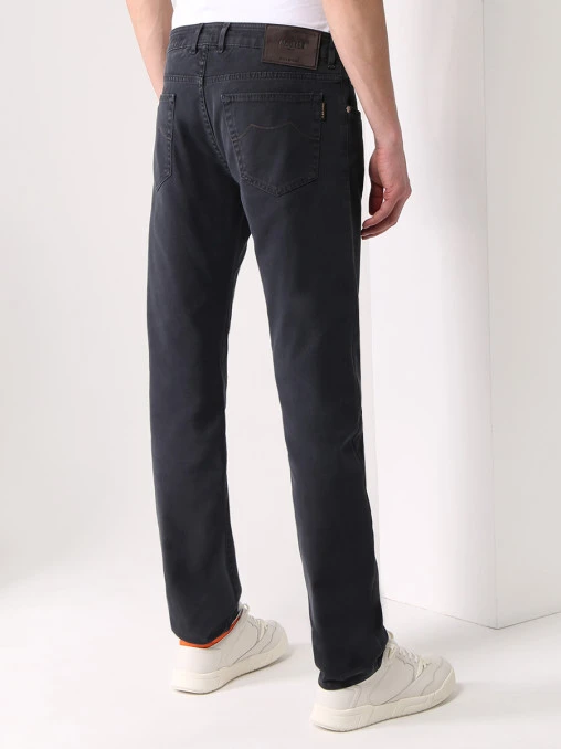 Джинсы Slim Fit хлопковые MOORER