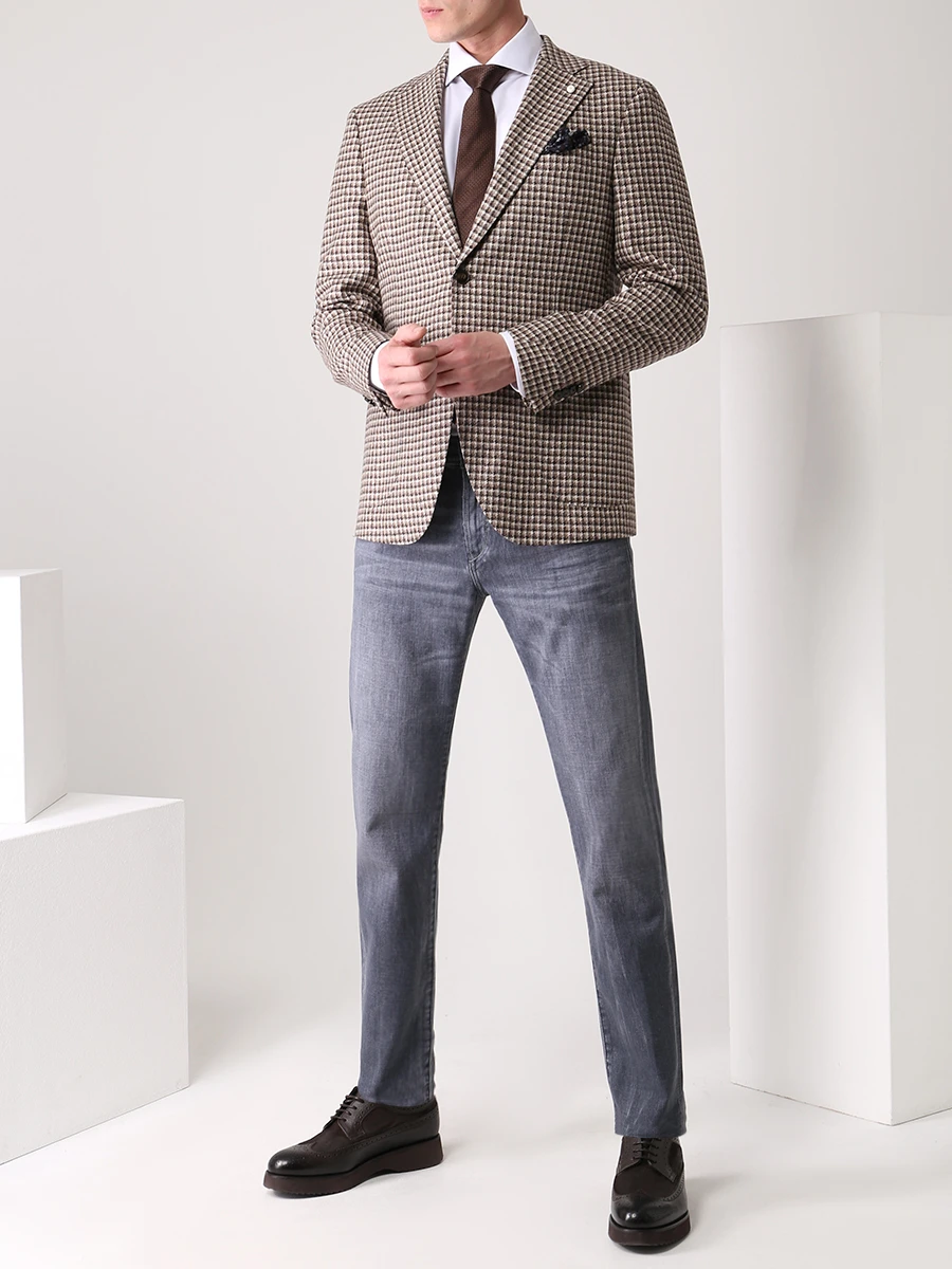 Джинсы Slim Fit хлопковые