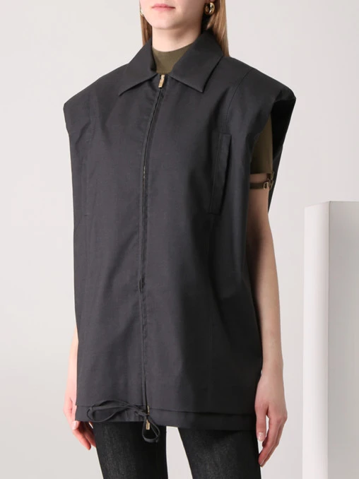 Жилет шерстяной Le gilet Biella JACQUEMUS