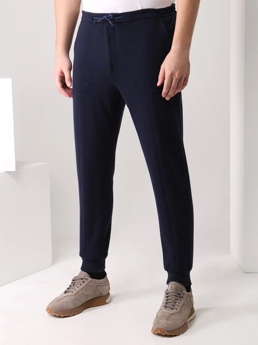 Джоггеры из кашемира и шерсти STILE LATINO