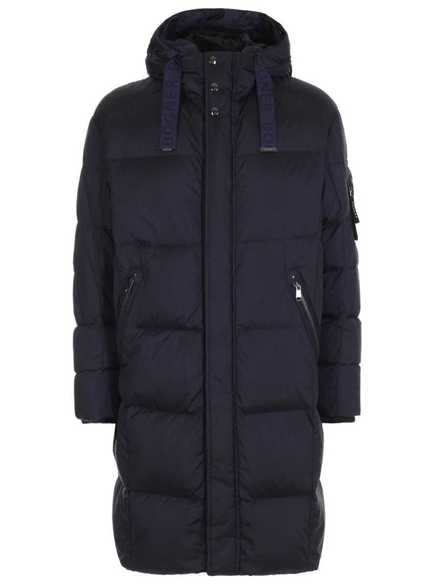 Пуховик стеганый удлиненный