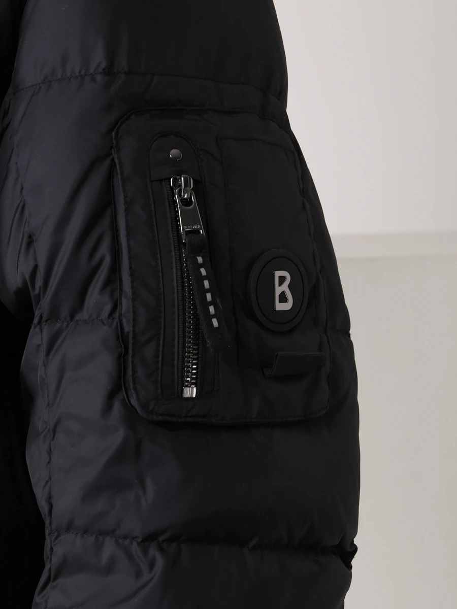 Пуховик стеганый удлиненный