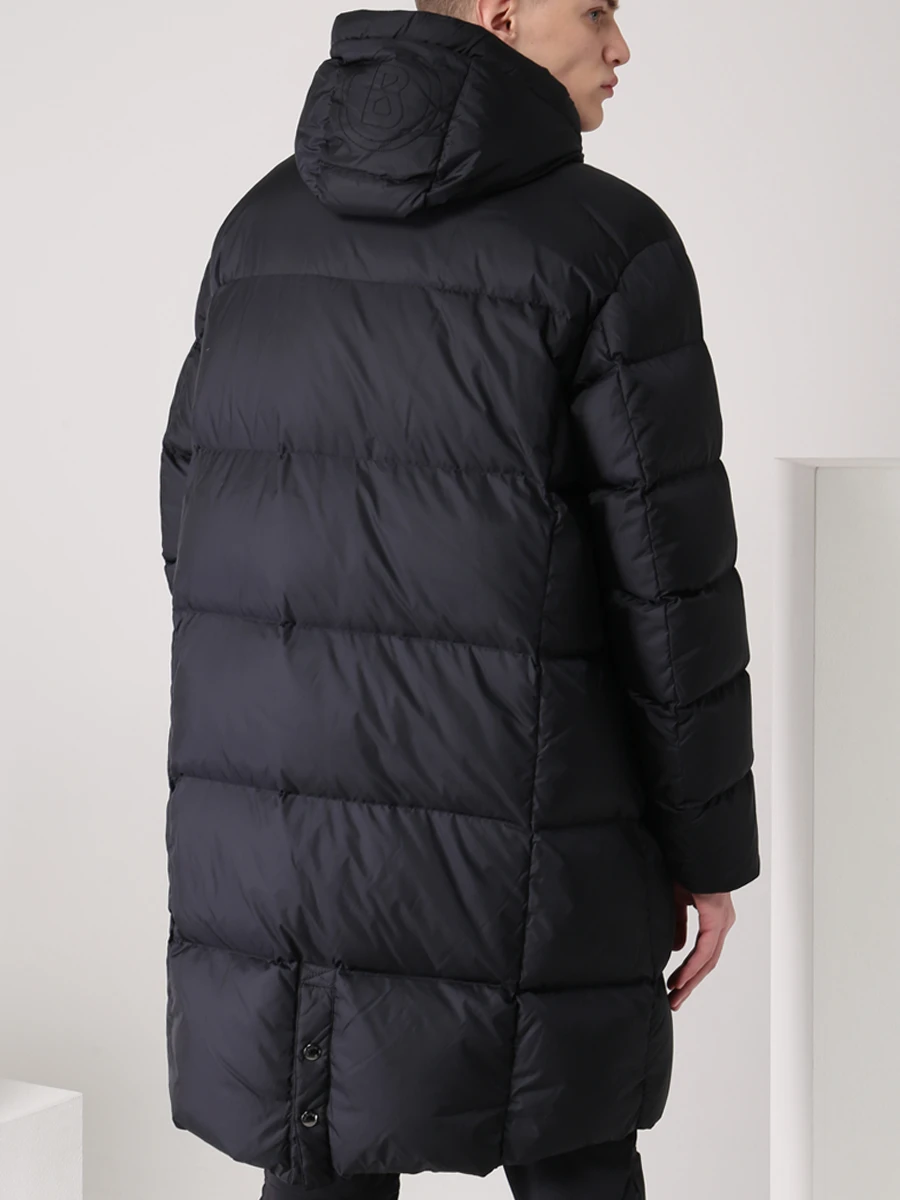 Пуховик стеганый удлиненный