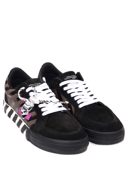 Кеды комбинированные Vulcanized OFF-WHITE