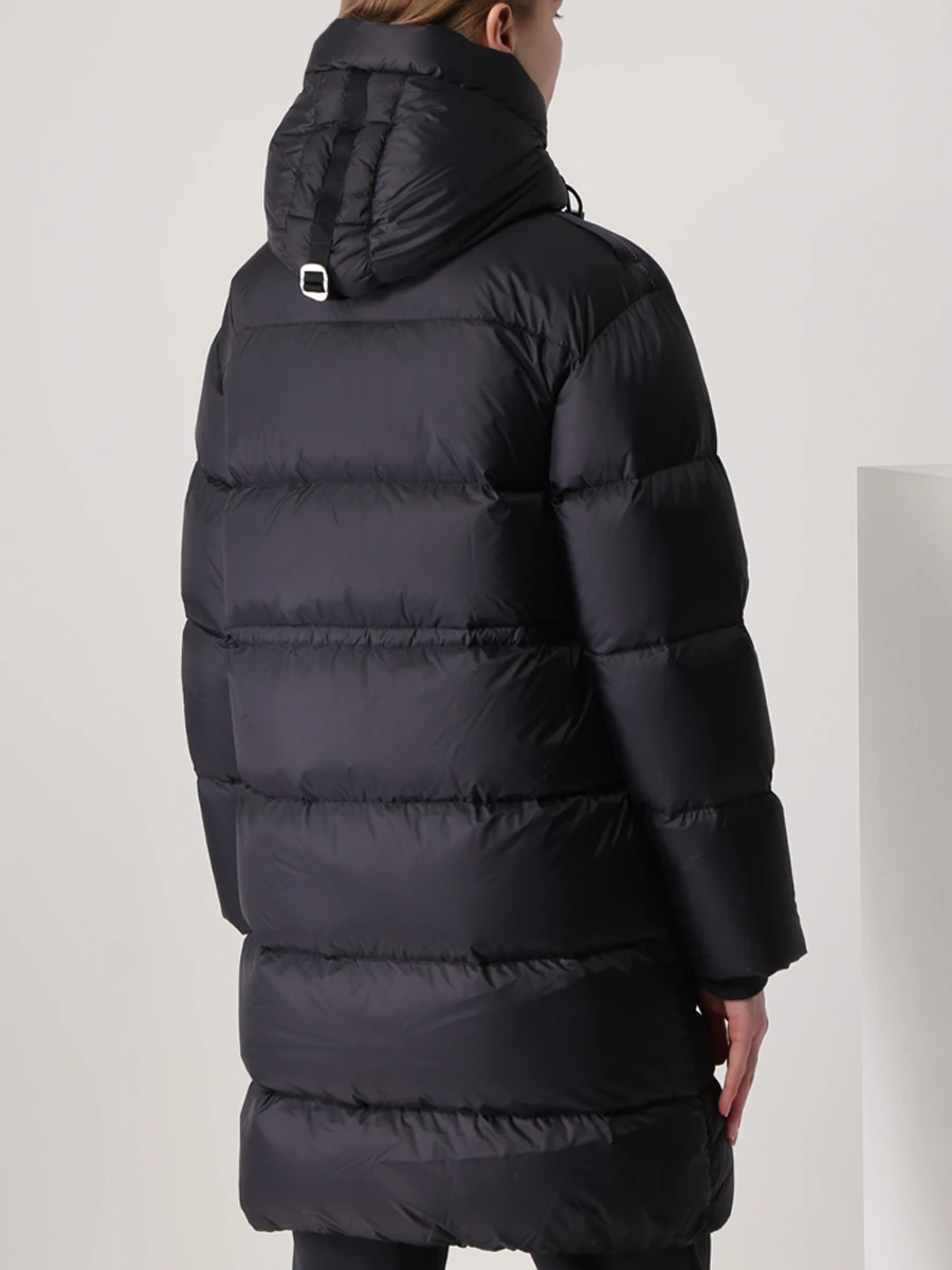 Пуховик стеганый удлиненный