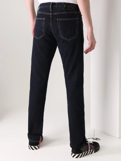 Джинсы хлопковые Slim Fit OFF-WHITE