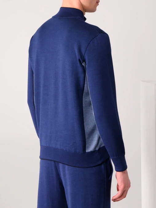 Костюм из шерсти и хлопка BERTOLO LUXURY MENSWEAR