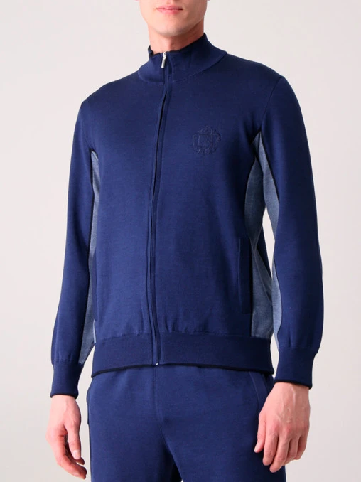 Костюм из шерсти и хлопка BERTOLO LUXURY MENSWEAR