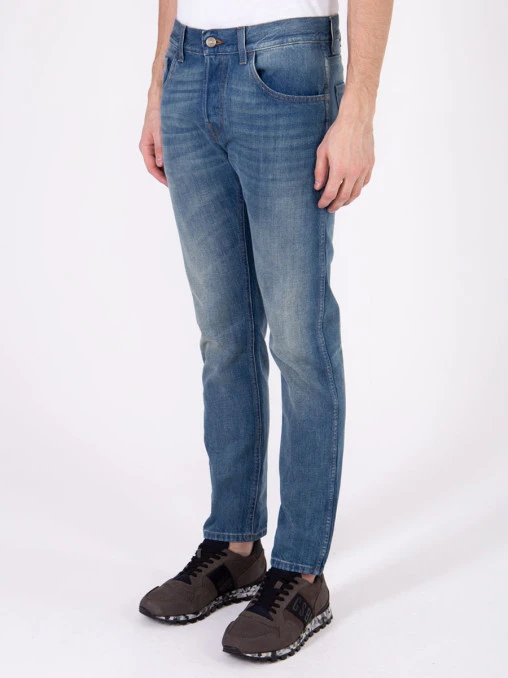 Джинсы с потертостями GUCCI