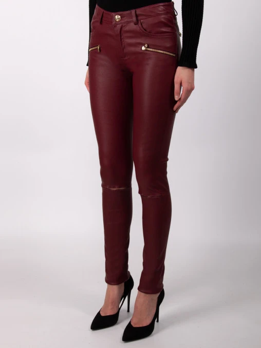 Кожаные брюки PHILIPP PLEIN