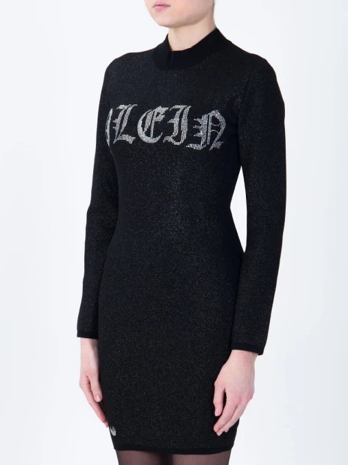 Трикотажное платье Gothic PHILIPP PLEIN