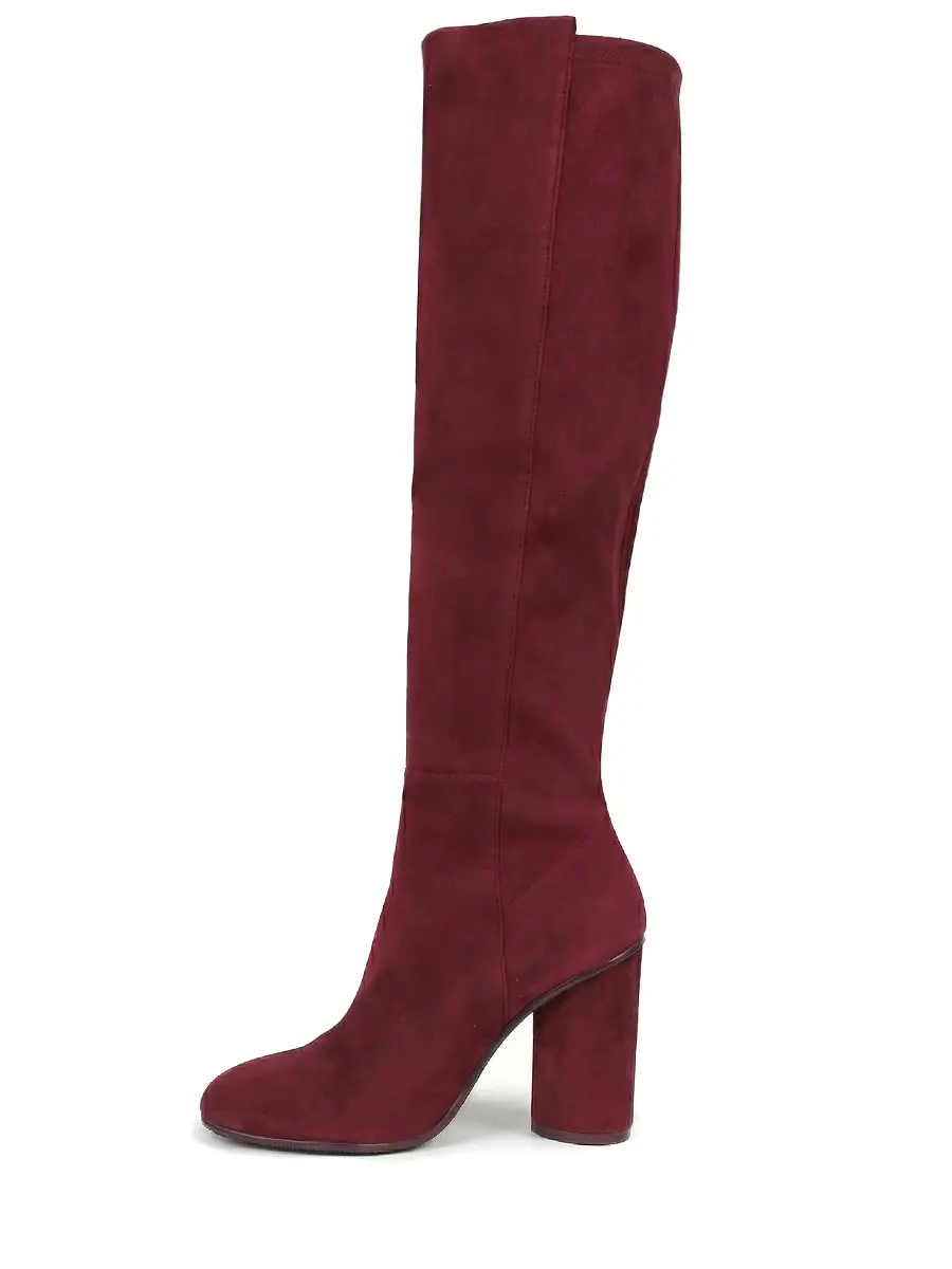 Сапоги замшевые