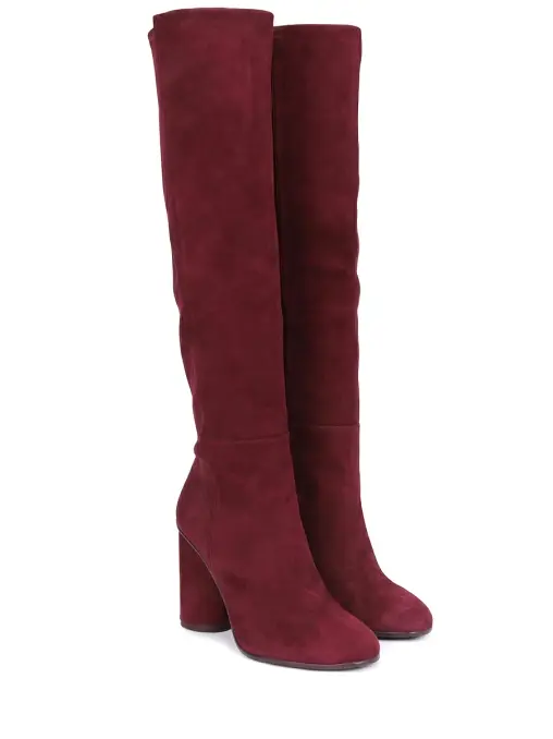 Сапоги замшевые STUART WEITZMAN