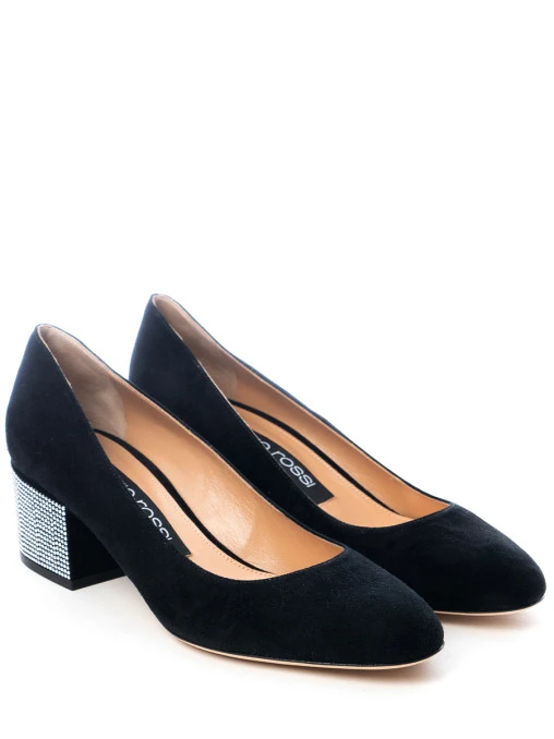 Туфли замшевые SERGIO ROSSI