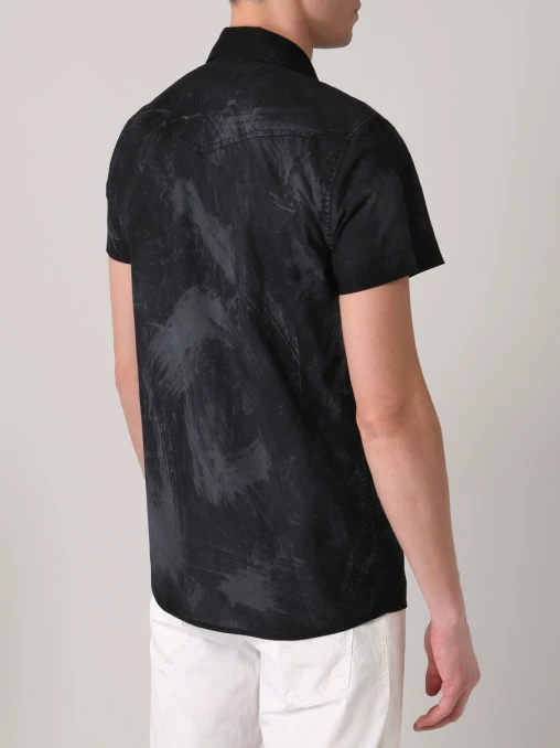 Рубашка Slim Fit хлопковая JOHN RICHMOND