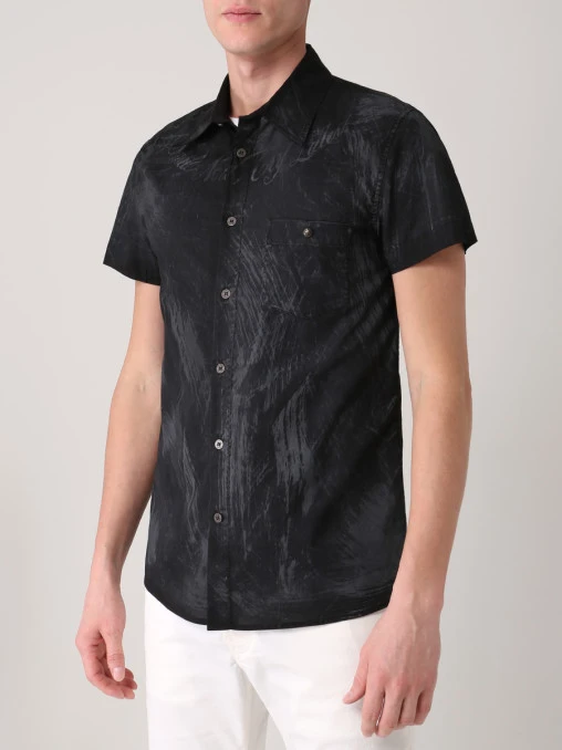 Рубашка Slim Fit хлопковая JOHN RICHMOND