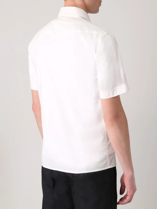 Рубашка Slim Fit хлопковая JOHN RICHMOND