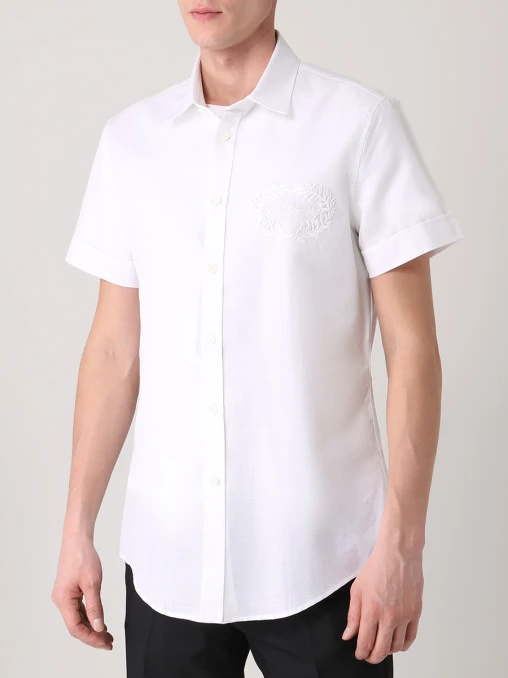 Рубашка Slim Fit хлопковая DIRK BIKKEMBERGS