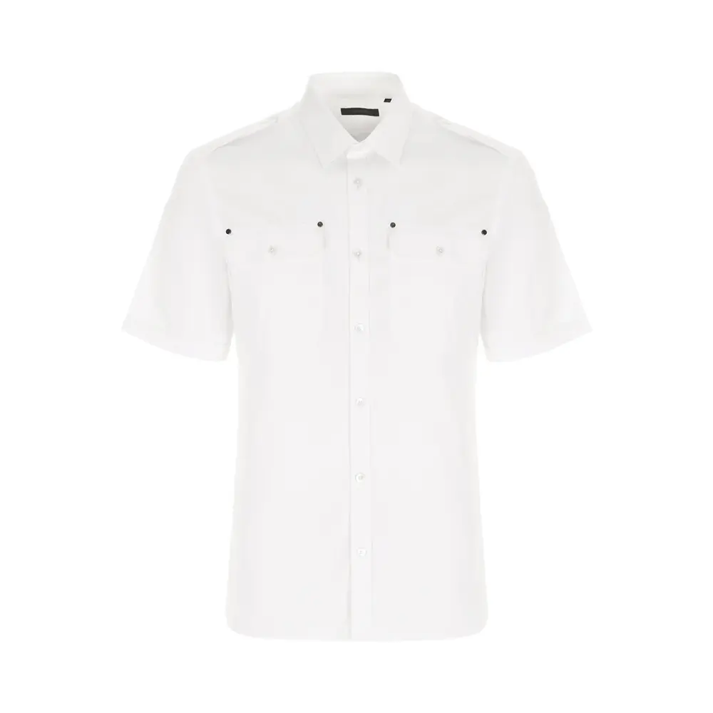 Рубашка Slim fit хлопковая