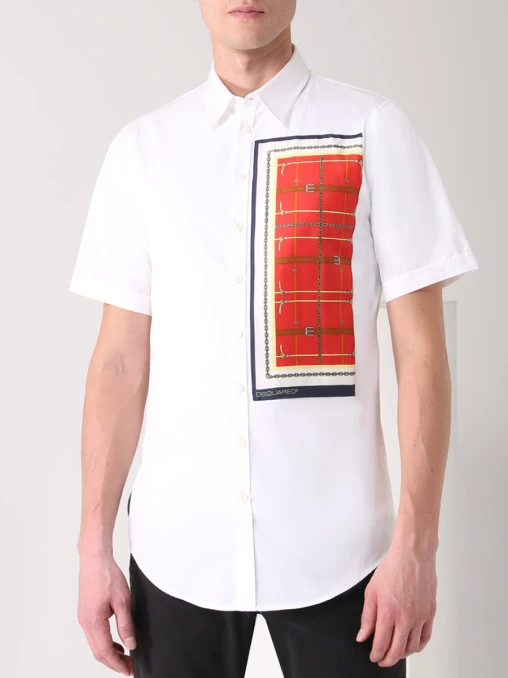 Рубашка Regular Fit хлопковая DSQUARED2