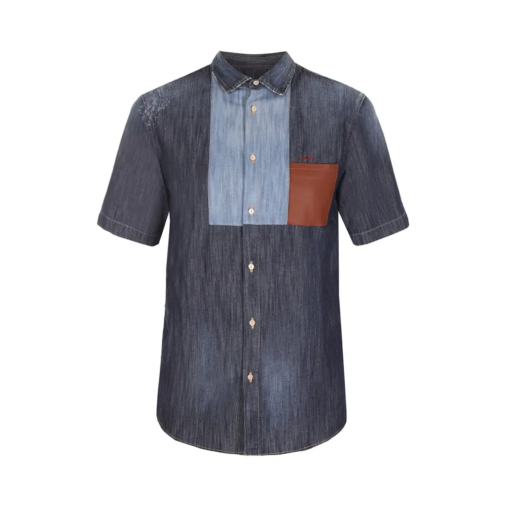 Рубашка Regular Fit джинсовая