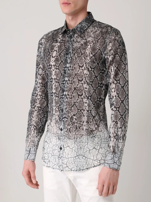 Рубашка Slim fit хлопковая FRANKIE MORELLO