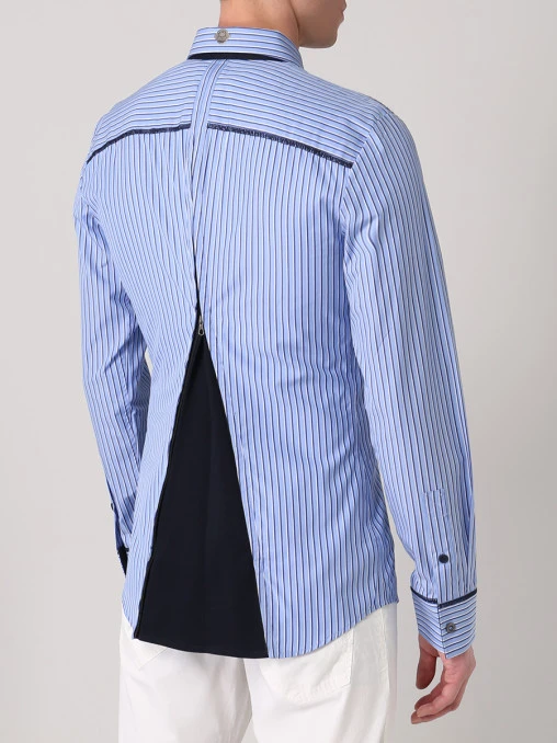 Рубашка Slim Fit хлопковая FRANKIE MORELLO