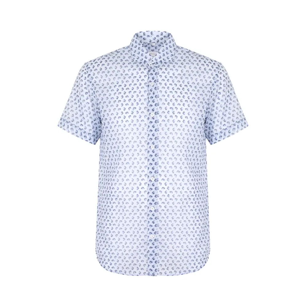 Рубашка Slim Fit хлопковая