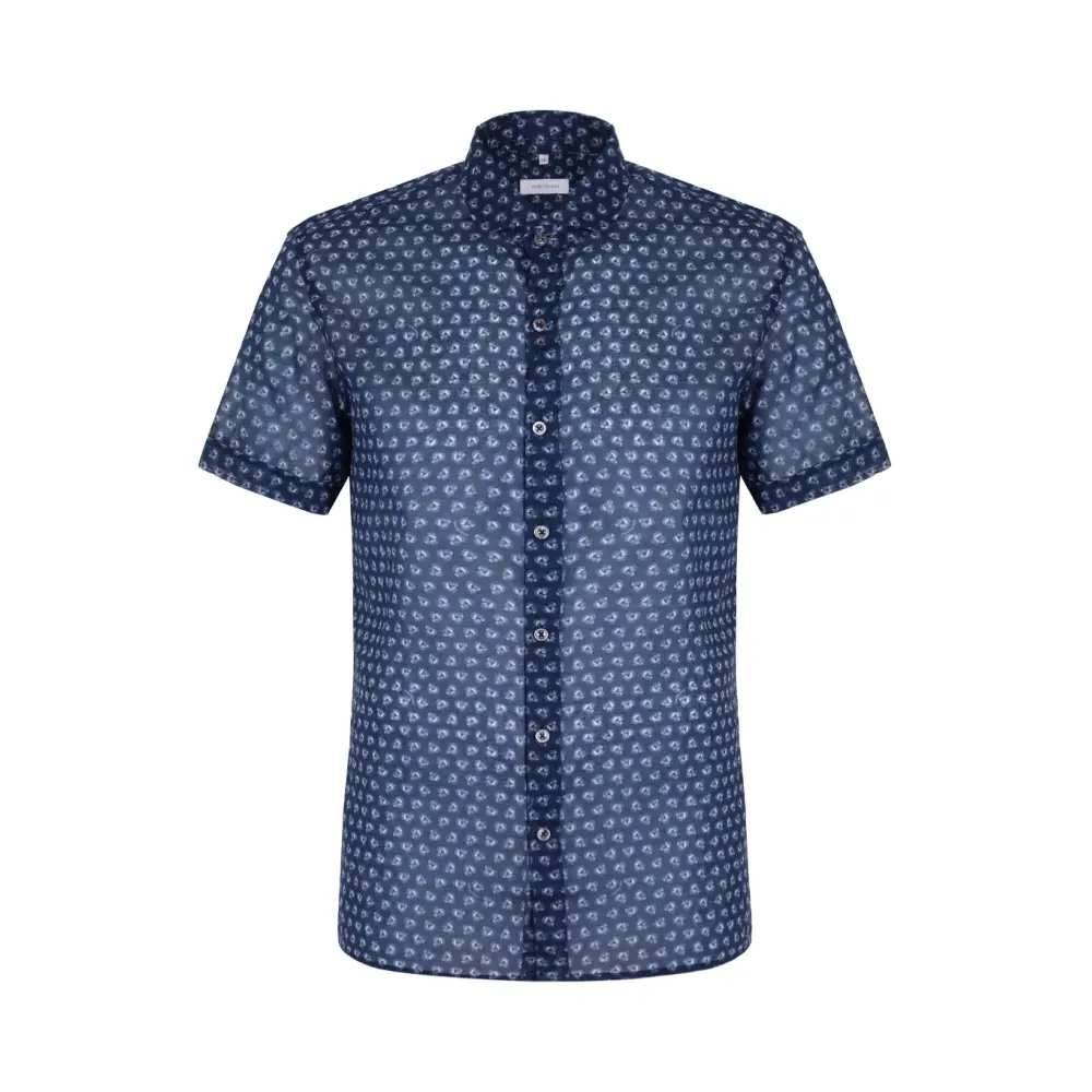 Рубашка Slim Fit хлопковая