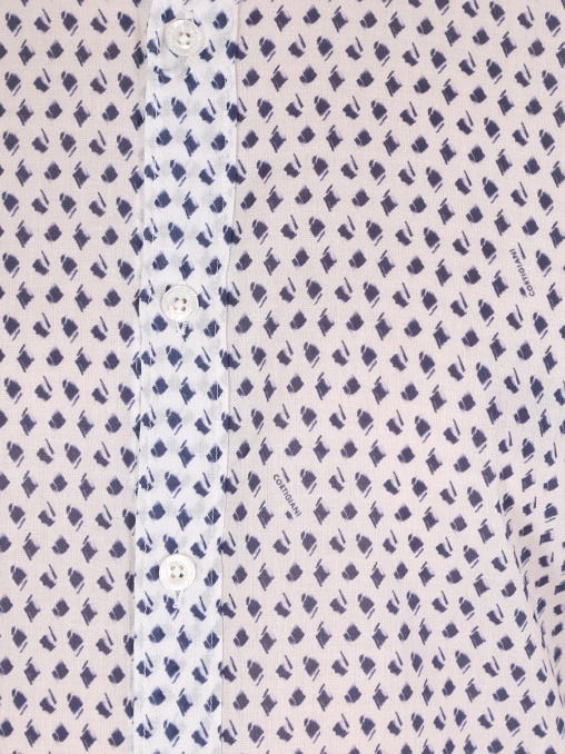 Рубашка Slim Fit хлопковая CORTIGIANI