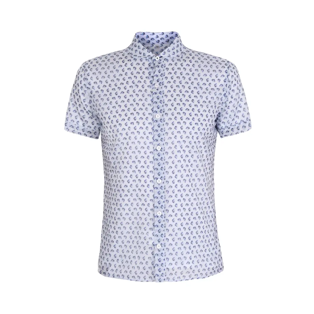 Рубашка Slim Fit хлопковая