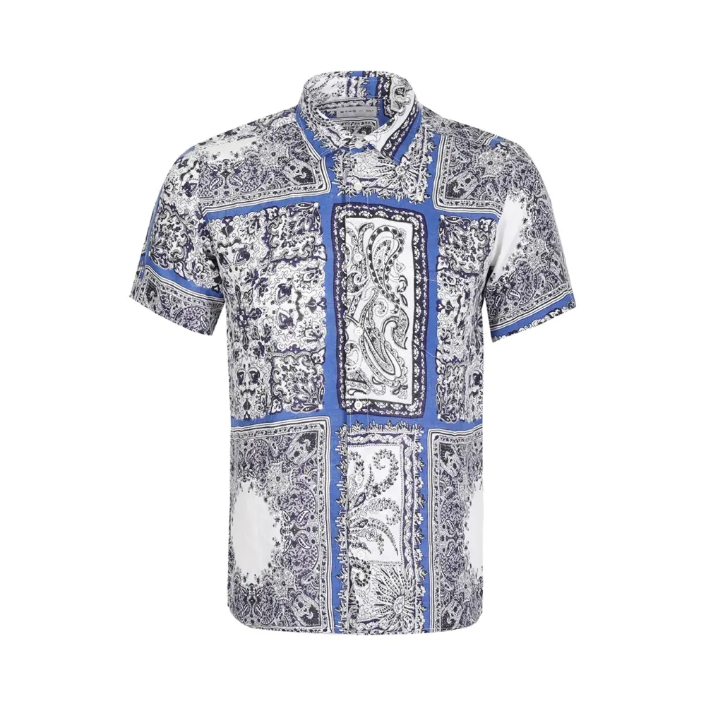 Рубашка Regular Fit льняная