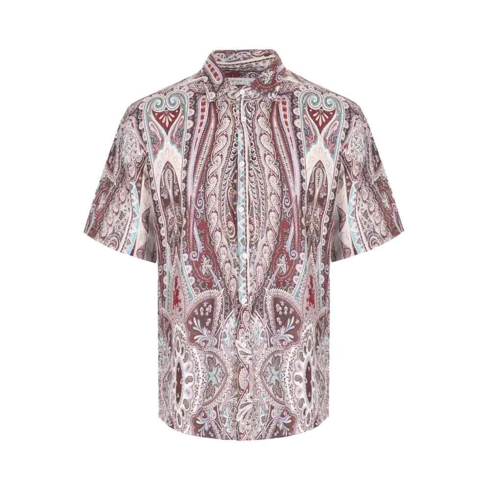 Рубашка Regular Fit льняная