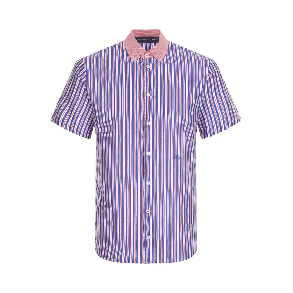Рубашка хлопковая Slim Fit