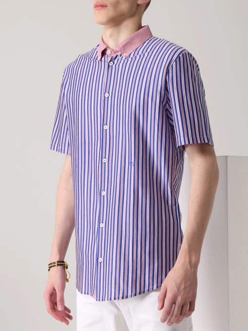 Рубашка хлопковая Slim Fit ETRO
