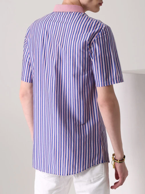 Рубашка хлопковая Slim Fit ETRO
