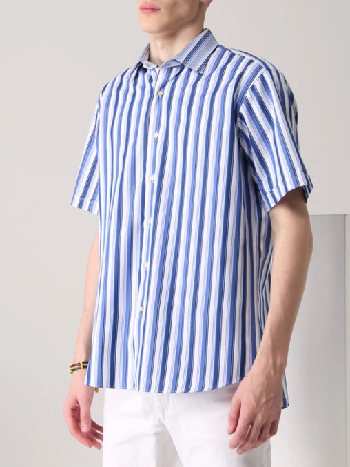 Рубашка хлопковая Slim Fit ETRO