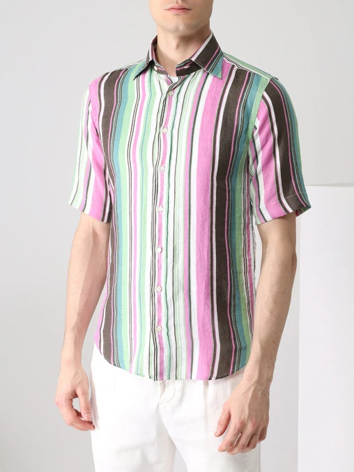 Рубашка Regular Fit льняная ETRO