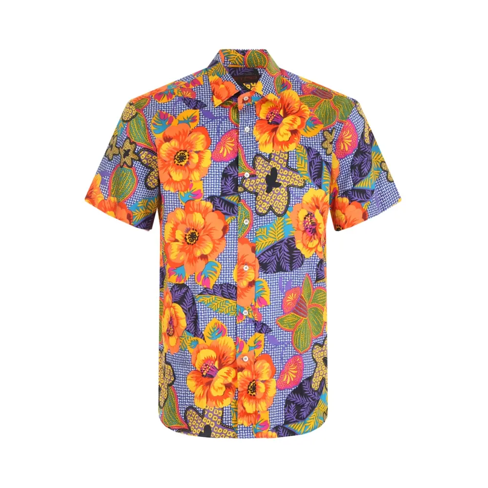 Рубашка хлопковая Slim Fit