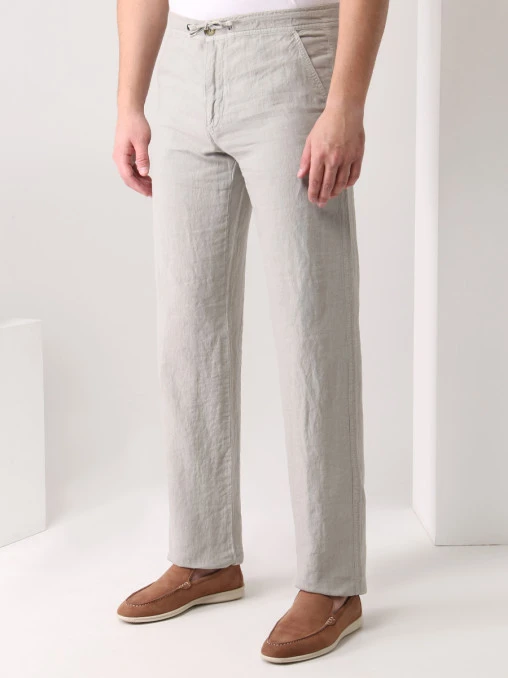 Брюки льняные ETRO