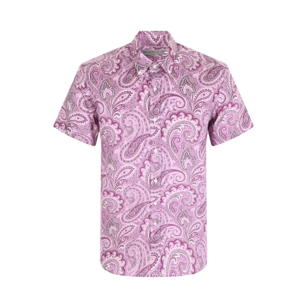 Рубашка хлопковая Slim Fit