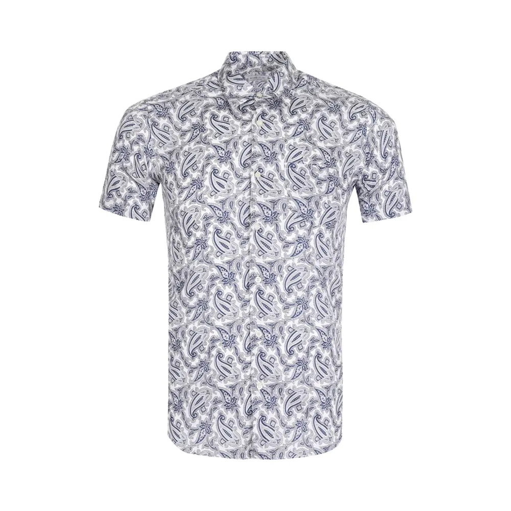 Рубашка Slim Fit хлопковая