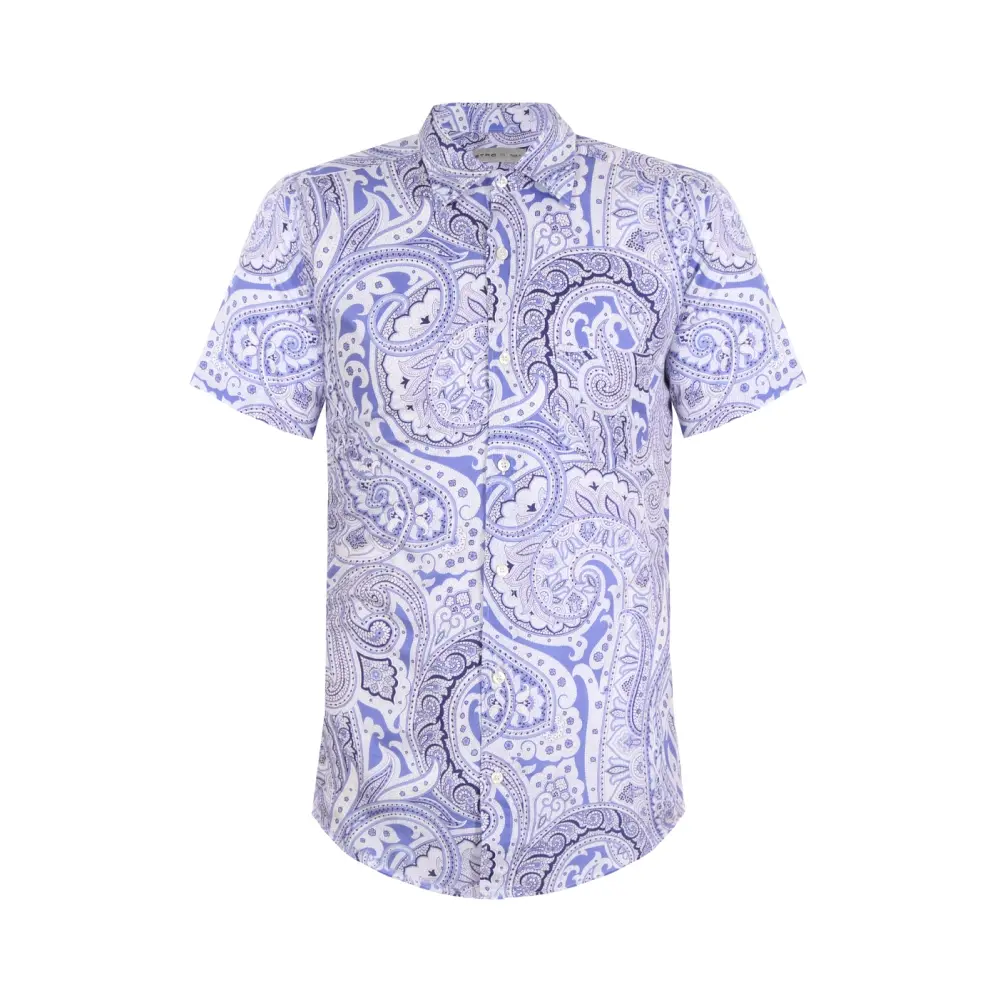 Рубашка Slim Fit хлопковая